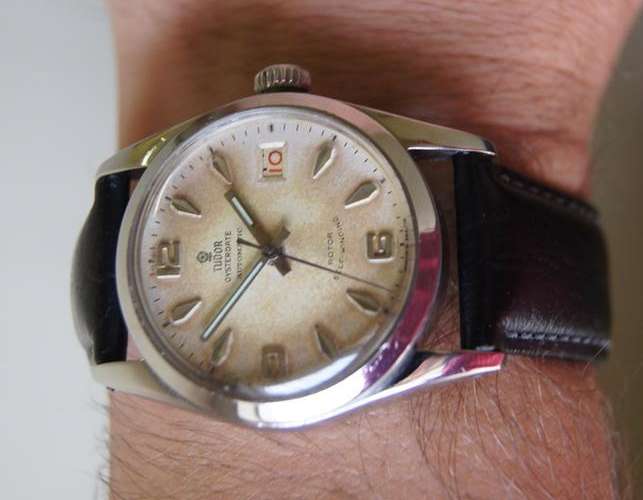 ROLEX TUDOR GENTS OYSTERDATE , VINTAGE