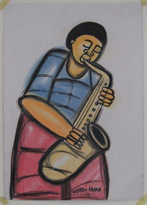 GODFREY NDABA PASTELS