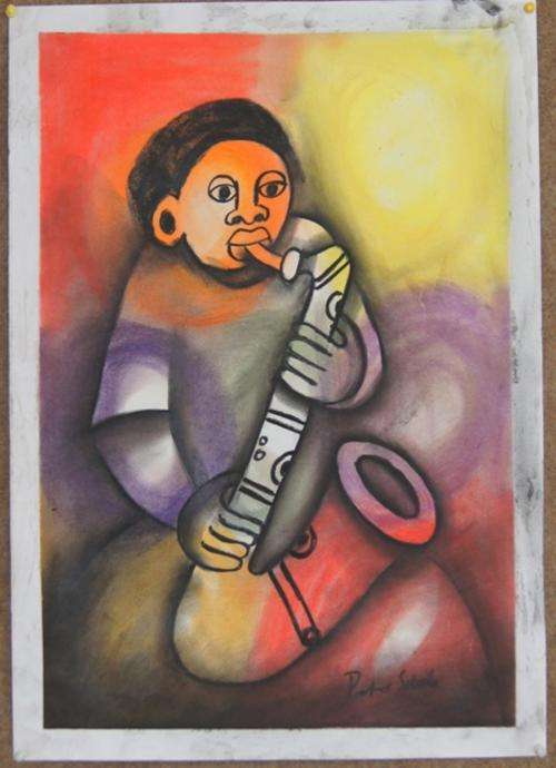 PETER SIBEKO PASTELS