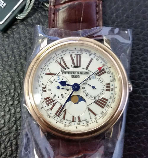 FREDERIQUE CONSTANT BUSINESS TIMER MENS WATCH **R1 AUCTION**