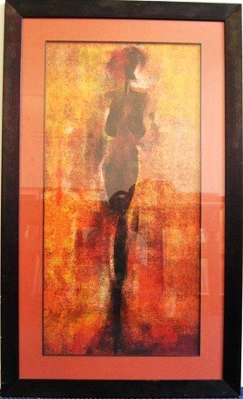 Lady Silhouette - Framed Print
