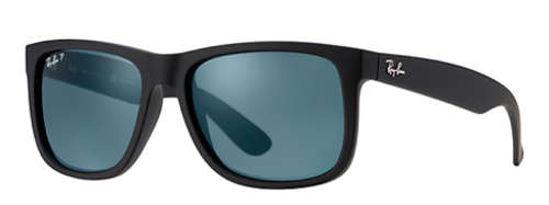 Ray-Ban "JUSTIN" in Polarized Blue Lens