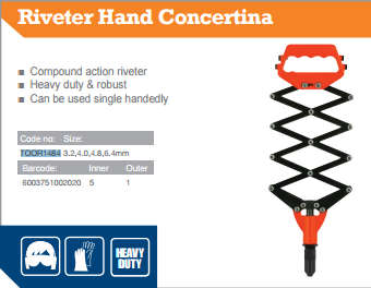 Riveter Hand Concertina