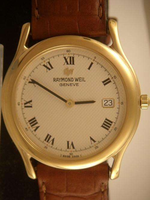 RAYMOND WEIL MENS GENEVE    @@ NO RESERVES@@