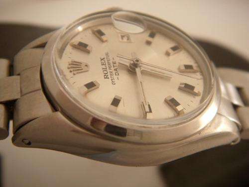 ROLEX OYSTER PERPETUAL LADIES  DATE    ####  NO RESERVES  #####