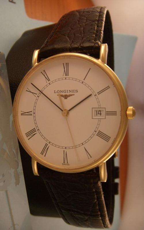LONGINES   SOLID 18K GOLD MENS   @@ NO RESERVES@@