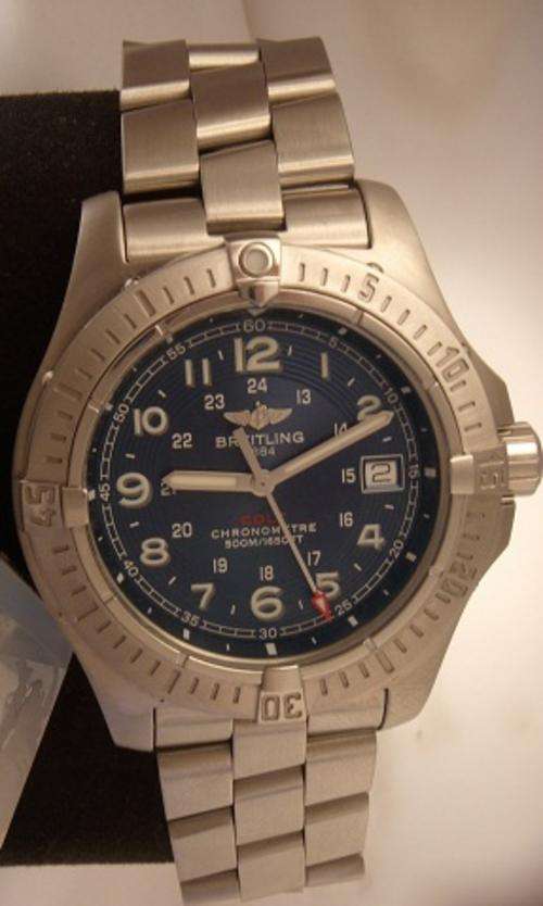 BREITLING Aeromarine Series - Colt Quartz II CHRONOMETRE 500M @@ NO RESERVES @@