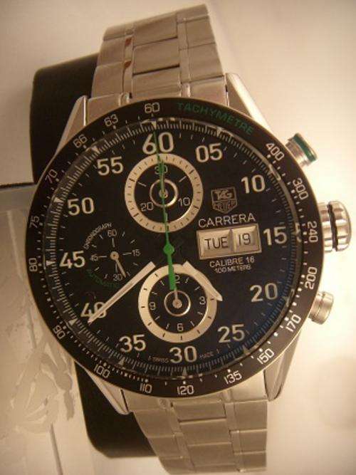 TAG Heuer CARRERA DAY DATE CARBON FIBRE DEMO  AUTOMATIC   CHRONOGRAPH  @@NO RESERVES@@