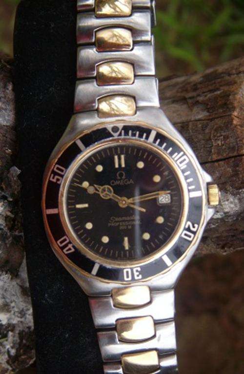 OMEGA SEAMASTER  PROFESSIONAL 200M GOLD  MENS 18K WATCH  @@NO RESERVES@@ @@NO RESERVES@@