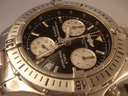 Breitling COLT CHRONOMETRE  CHRONOGRAPH  @@ NO RESERVES @@