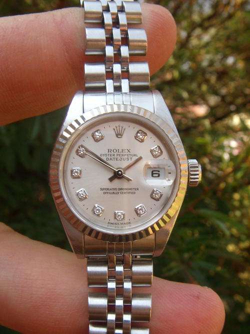 ROLEX   DIAMONDS   LADIES    @@NO RESERVES@@