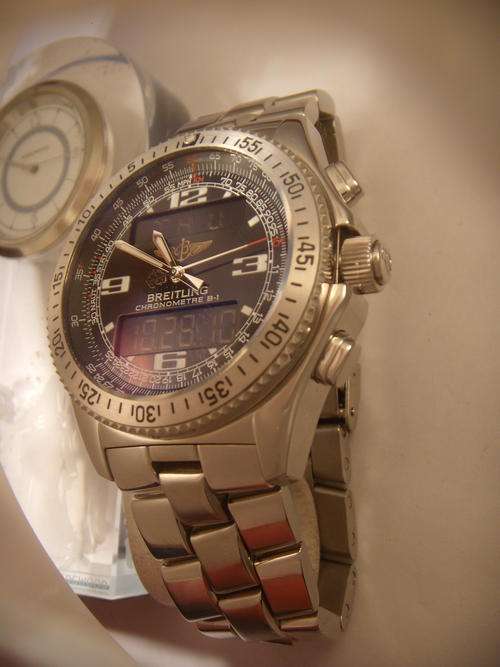 BREITLING    B1  CHRONOMETRE  IMMAC      @@ NO RESERVES@@