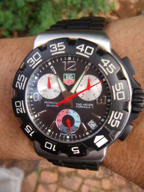TAG HEUER Formula 1  CHRONOGRAPH WITH BOX IMMAC    @@@ NO RESERVES@@