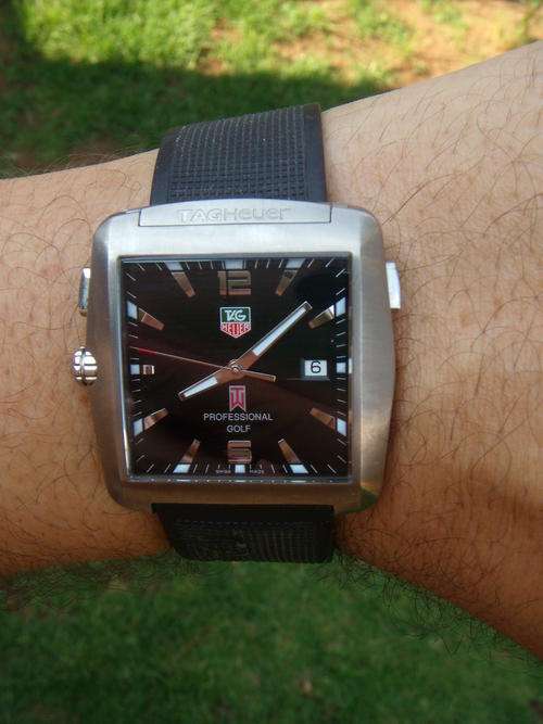 TAG HEUER PROFESSIONAL limited edition  GOLF TIGER WOODS SPORTS @@@ NO RESERVES@@