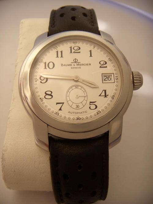 BAUME & MERCIER SUBSECOND  AUTOMATIC @@@ NO RESERVES@@