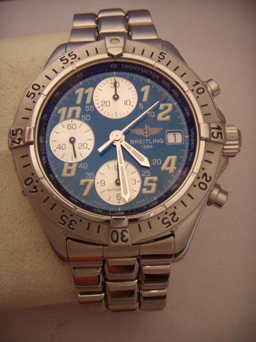 BREITLING  COLT CHRONOGRAPH  AUTOMATIC MINT MINT ** EXCELLENT**     @@ NO RESERVES@@