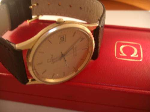 OMEGA SOLID 18K GOLD SEAMASTER QUARTZ  @@@ NO RESERVES@@
