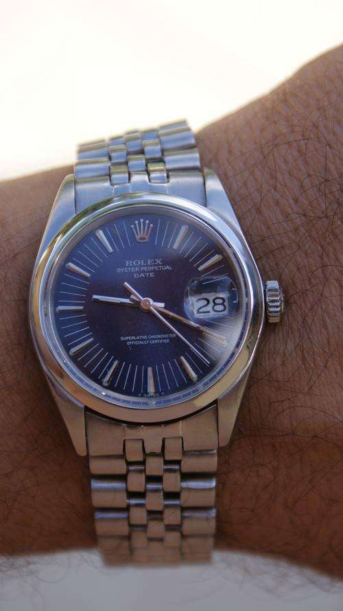 Rolex Oyster Perpetual Date  ****** full service guarantee *******     NO RESERVES