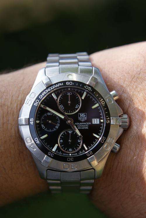 TAG HEUER 300m AQUARACER AUTOMATIC CHRONOGRAPH   @@ NO RESERVES@@