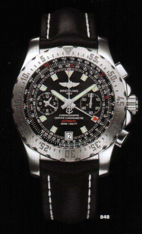 BREITLING PROFESSIONAL SERIES SKYRACER CHRONOGRAPH   @  NEW  @          NO RESERVES