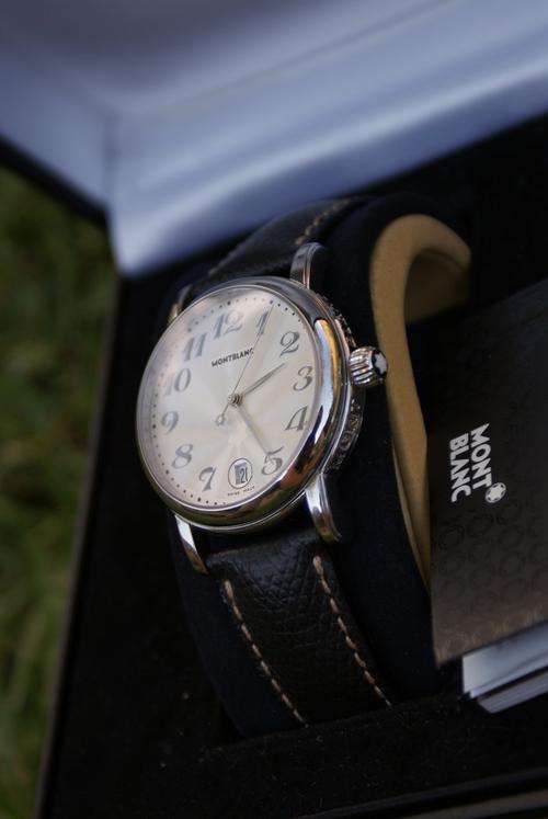 MONT BLANC MEISTERSTUCK      timepiece   NEW IN BOX       NO RESERVES