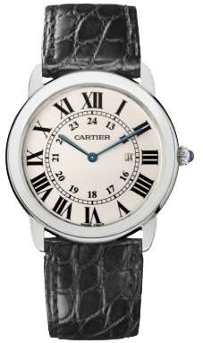 Cartier Ronde Solo Gents  Watch DEMO    NO RESERVES