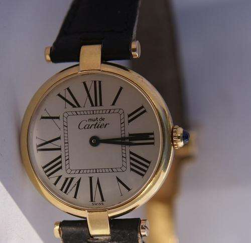 Lady's Cartier gold VERMEIL TIMEPIECE  @@ NO RESERVES@@ GENUINE AUCTION