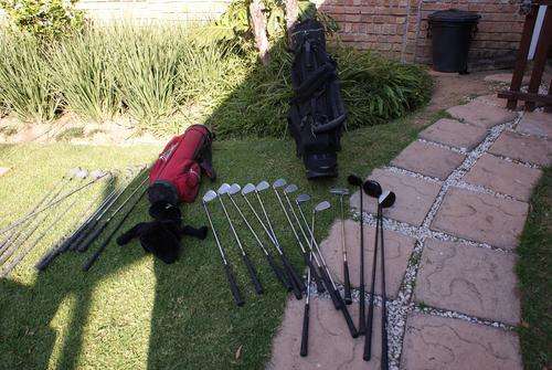 GOLF SETS SPALDING AND MC GREGOR VARIOUS 2 SETS 1 PRICE     NO RESERVES