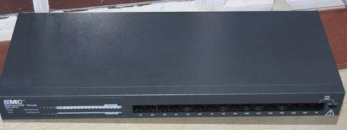 SMC ETHER EZ HUB 16 PORT   NO  RESERVES