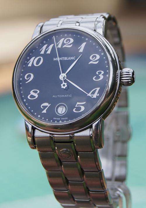 MONT BLANC  MEISTERSTUCK AUTOMATIC GENTS WATCH    @@ NO RESERVES@@