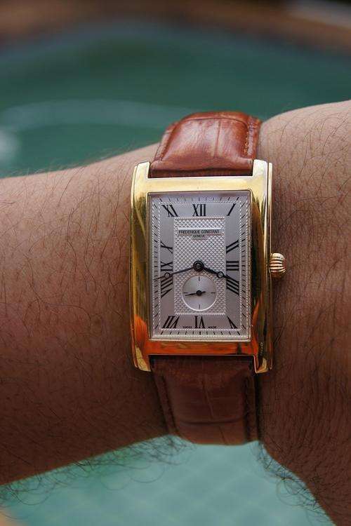 FREDERIQUE CONSTANT  MENS TIMEPIECE           NO RESERVES