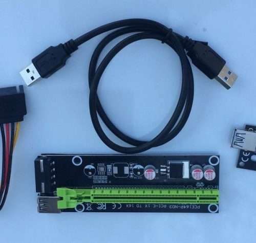 Ethereum/Bitcoin 1x - 16x PCIx Powered Risers