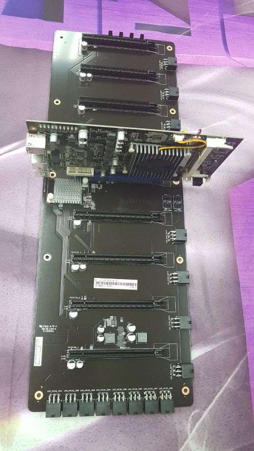 Bay Trail Mining Motherboard