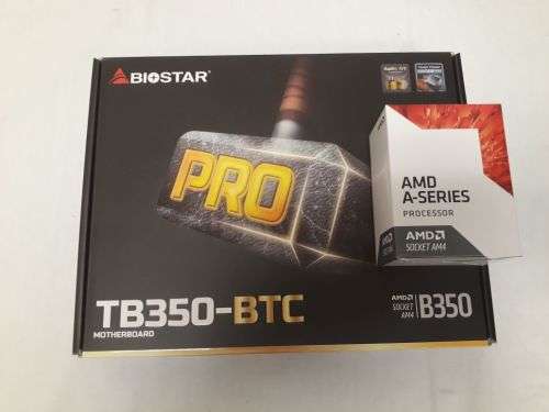 AMD AM4 Motherboard and CPU COMBO