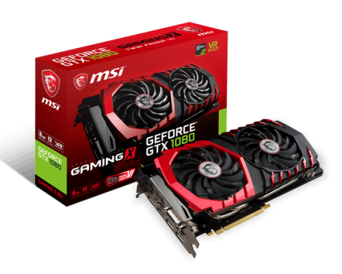 MSi  Geforce GTX 1080 Gaming X 8gig GPU