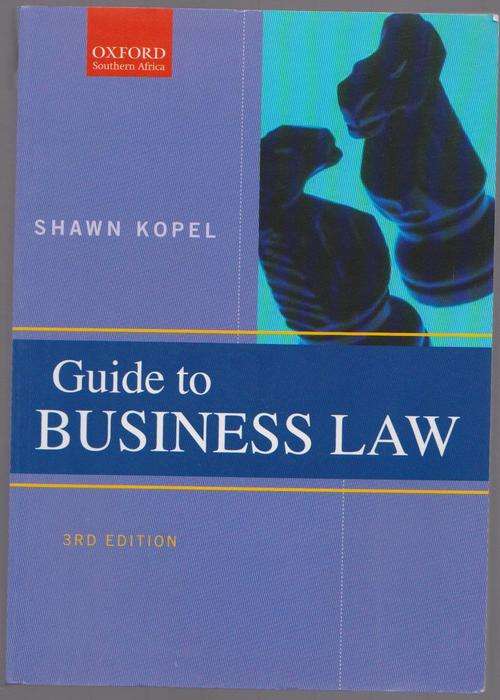 Guide To Business Law - 3rd Edition By Shawn Kopel