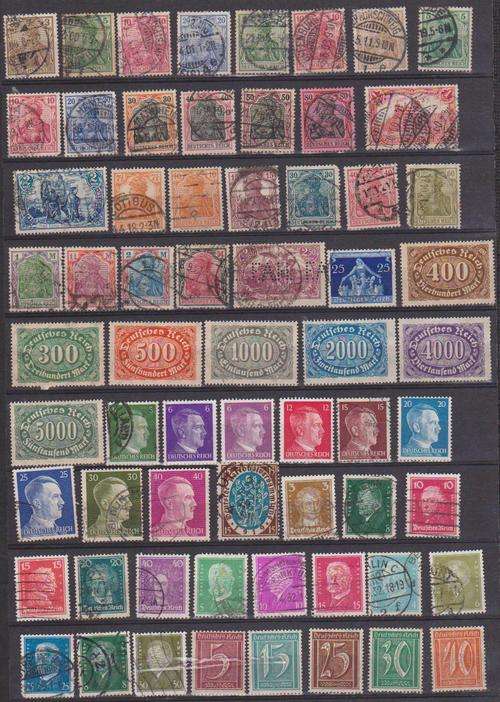 Germany From 1900 - Selection Of 182 Different Stamps - 1999 CV R1000.00+
