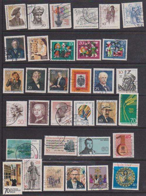 Germany West Berlin x 60 Different Stamps