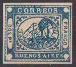 Buenos Aires1858 - 2ps  CVR4500.00 if genuine