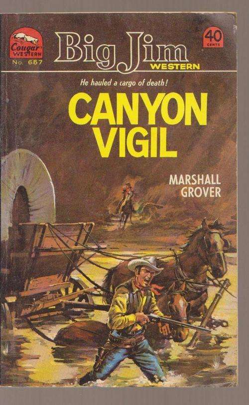 Western: Canyon Vigil By Marshall Grover