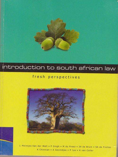Introduction To South African Law - Fresh Perspectives
