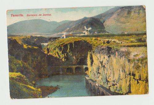 Vintage Postcard - Used - Tenerife