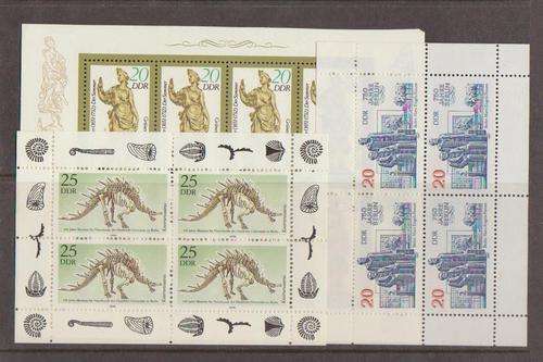 Germany-1984(Sheet Of 8)+1987&1990-Sheets Of 4