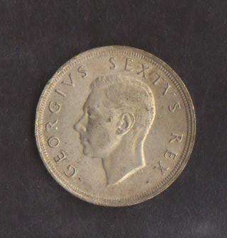 South Africa 1952 5 Shilling Coin  CVR500.00