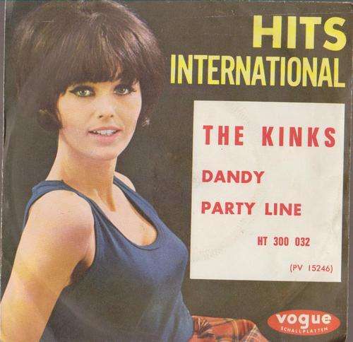 The Kinks , Dandy / Party Line (45 rpm)