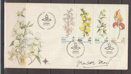 SA FDC 1981 - Hand Signed No. 3.31