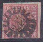 Bavaria 1849/62 - 1kr - 1999 CV R770.00+