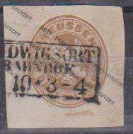 Germany 1862/63-Prussia-Envelope/Wrapper  CVR500.00