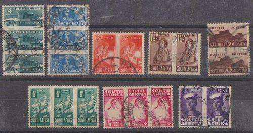 SA Union 1942/1944 - Complete Set Of 8. 2010CVR630.00. .