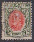 Rhodesia South/1931-37 - 9d - With Variety